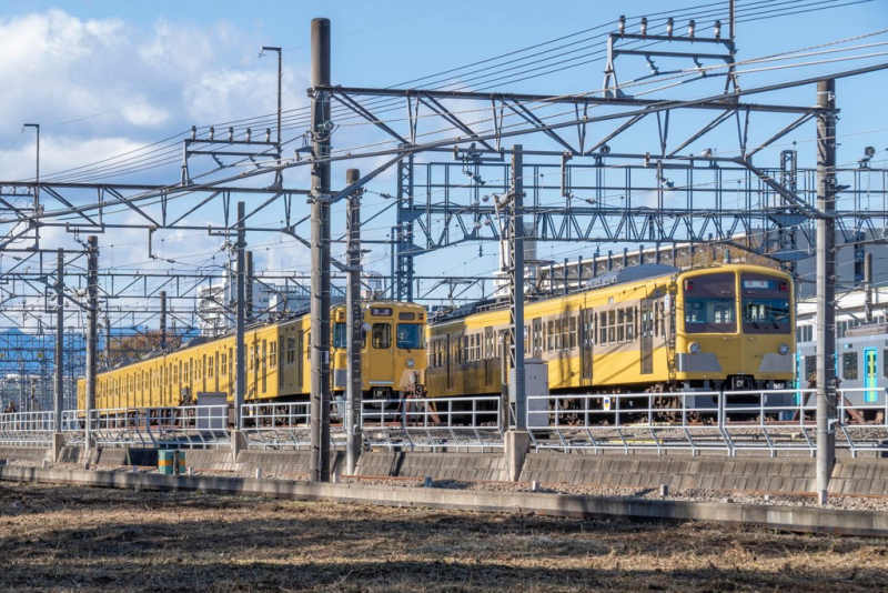 本日の玉川上水車両基地 : Ｊの鉄道観察日誌