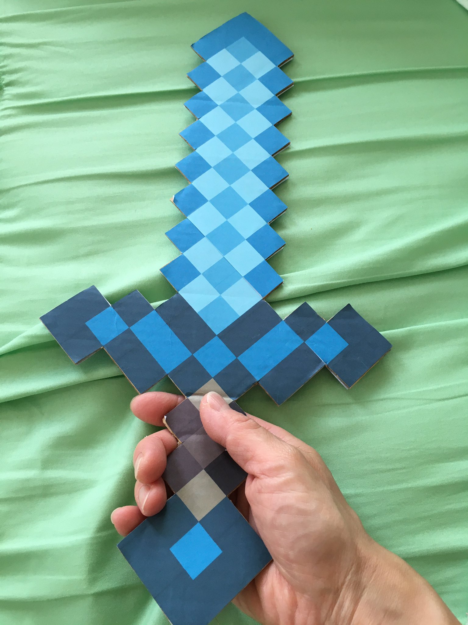 マイクラ工作 ダンボールでハロウィン🎃仮装 スティーブとゾンビを作ったよ！