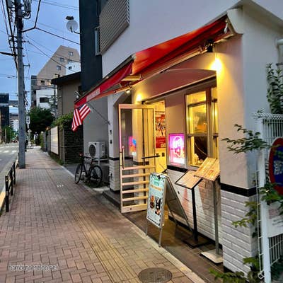 American diner ANDRAアメリカンダイナーアンドラ＠台東区・上野 チーズの海に浮かぶハンバーガー│東京下町・ひとり飯