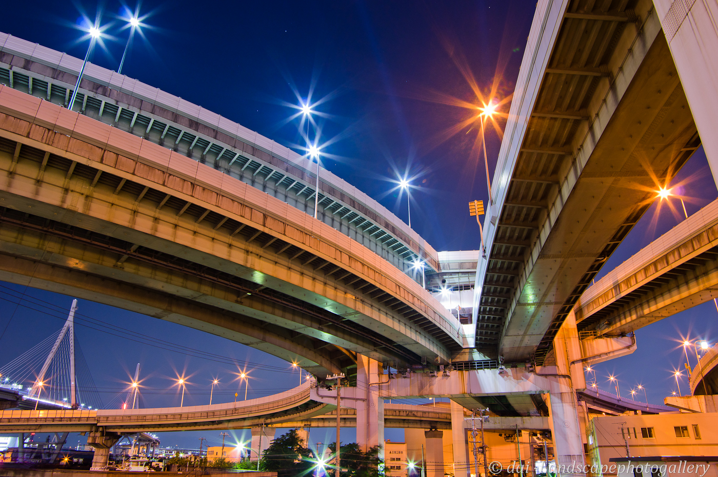 大阪市港区の夜景スポット