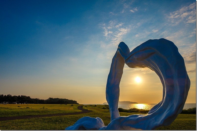 波戸岬から望む馬渡島 癒し憩い画像データベース 5925