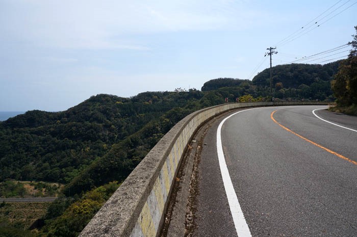 南阿波サンライン 黄昏から星夜へ: 四国の「空と海」その2