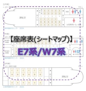 北陸新幹線のトイレはどこ？何号車にあるか・女性専用があるかも紹介 - 電車のしおり