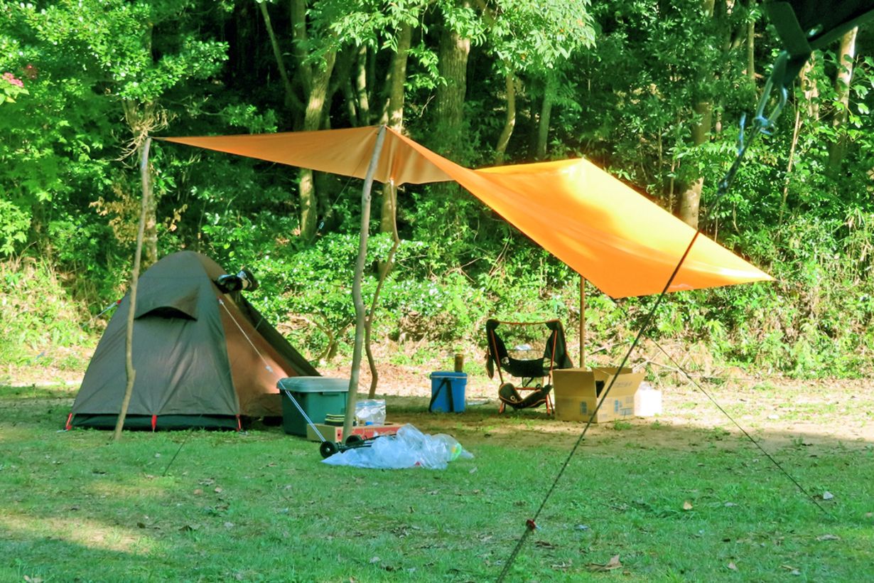 レイアウトにこだわれば、キャンプはもっとおしゃれに楽しめる