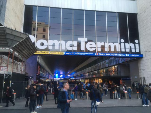 □ ローマ テルミニ駅界隈』ローマ