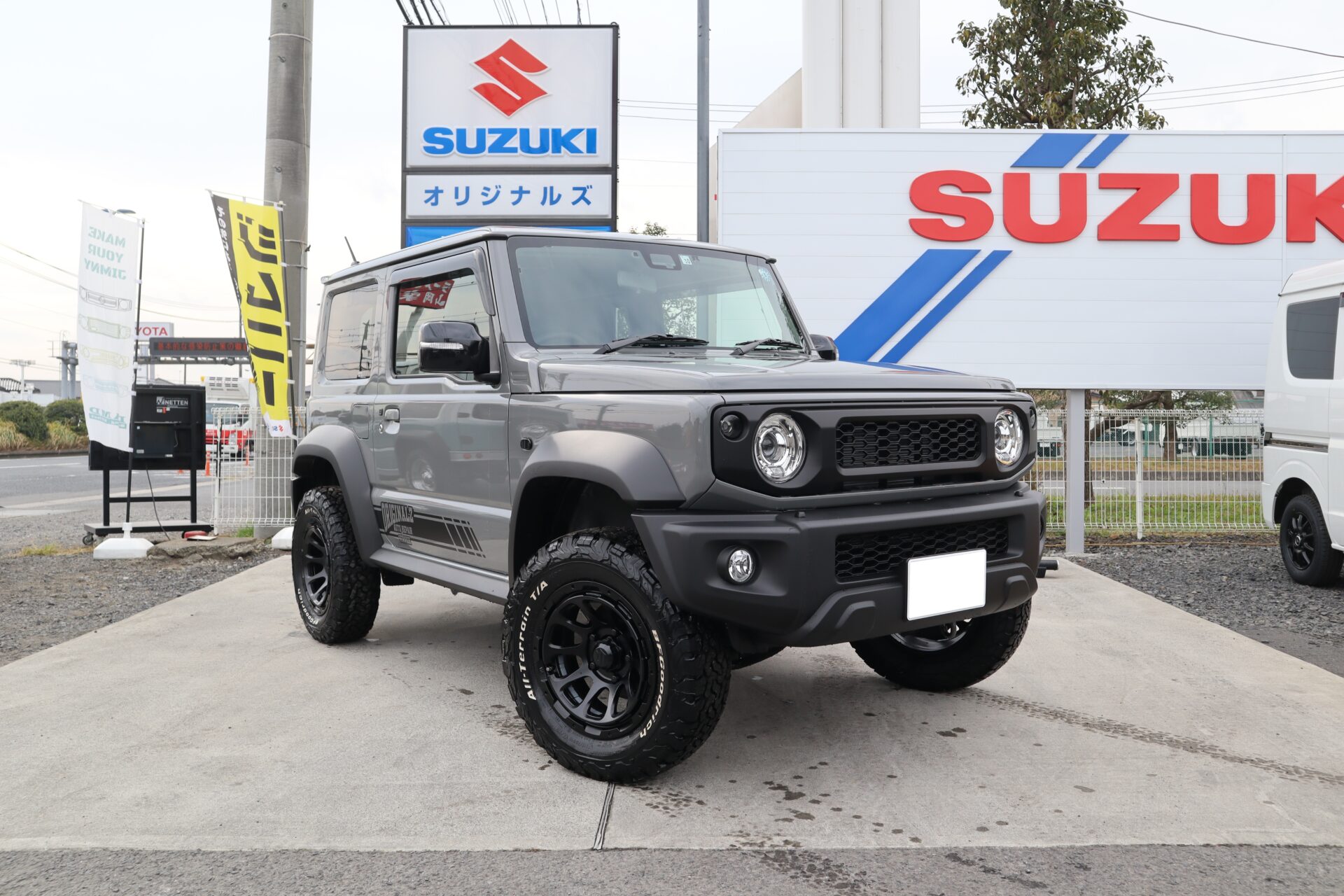 新型ジムニーシエラ ＪＢ７４ LINE-Xカスタムのご紹介後編