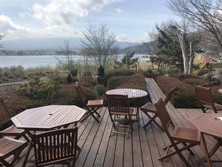 ˋˏ Fabcafe Fuji´ˎ˗ 山中湖 カフェの外では富士山みえるよ🗻