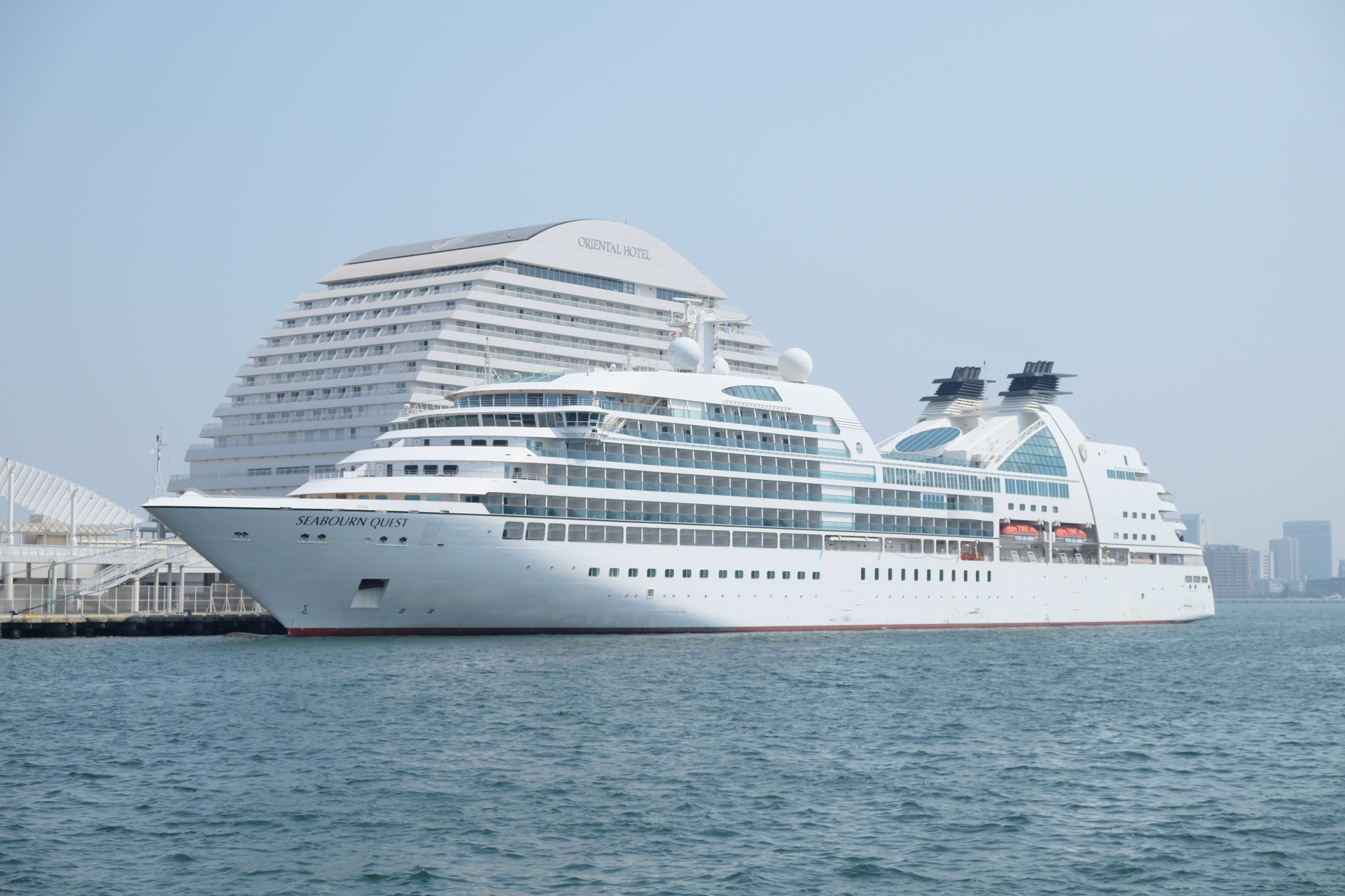 英豪華客船が神戸入港 初の日本発着クルーズへ