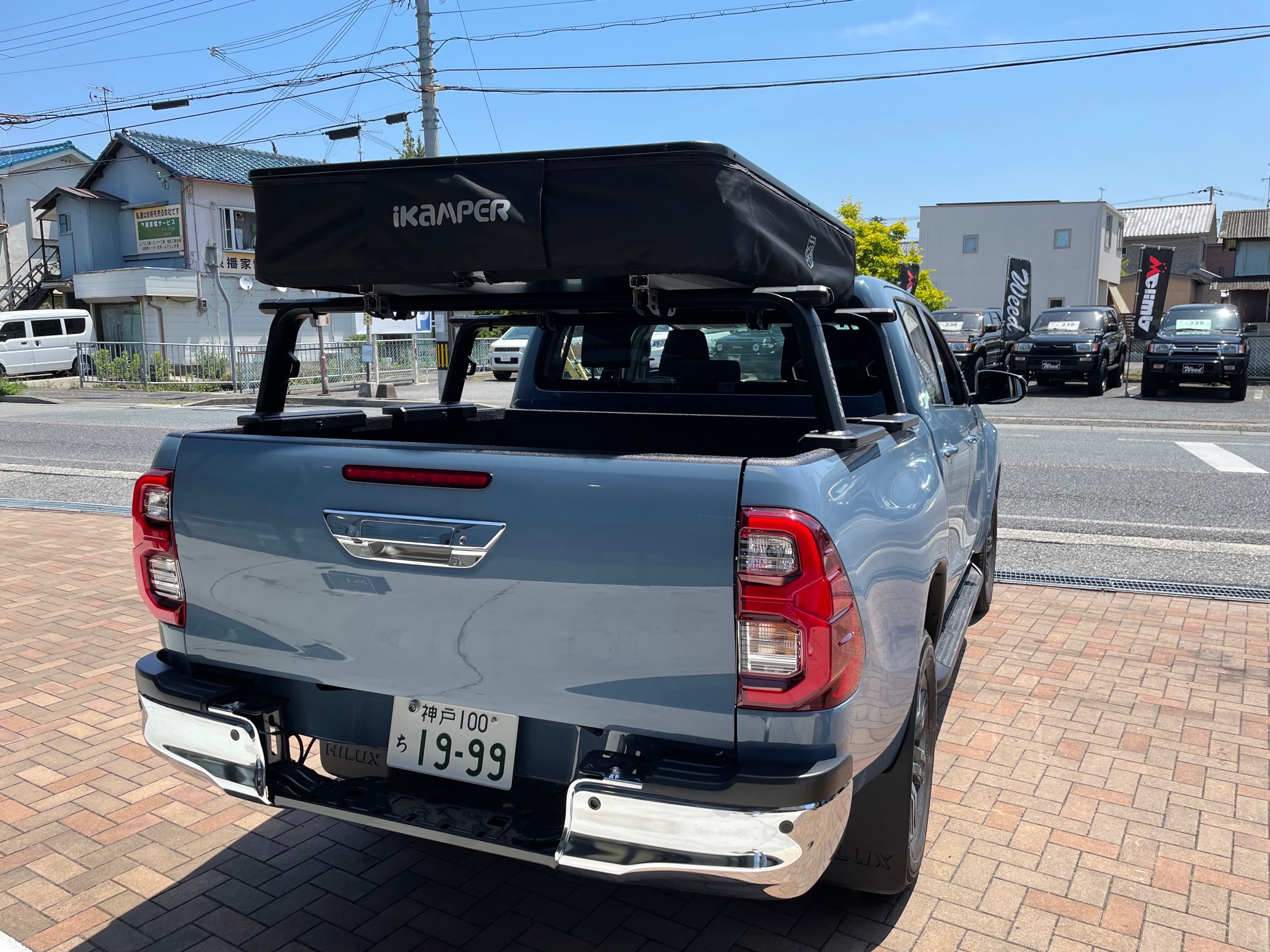 ハイラックスのルーフトップテント ・rooftoptent・leitnerdesigns・astrumgearに関するカスタム事例車のカスタム情報はCARTUNE