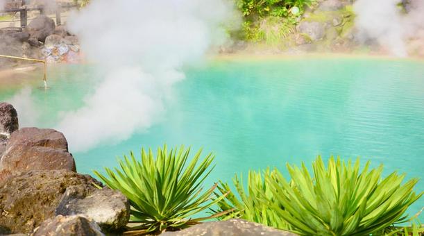 大分別府温泉 血の池地獄 写真素材5367660- フォトライブラリ