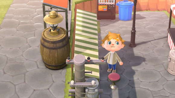 あつ森 マイデザイン無しの島づくり可愛い島の雰囲気に馴染むタヌキ商店レイアウトAnimal Crossing: NewHorizons 島クリエイター-