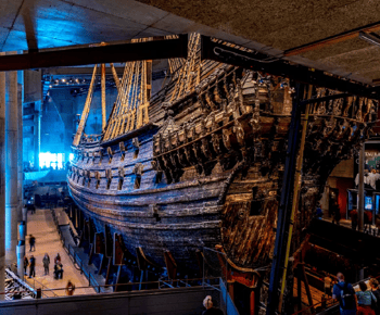 ストックホルム旧市街&王宮ツアー ヴァーサ号博物館へのアクセス