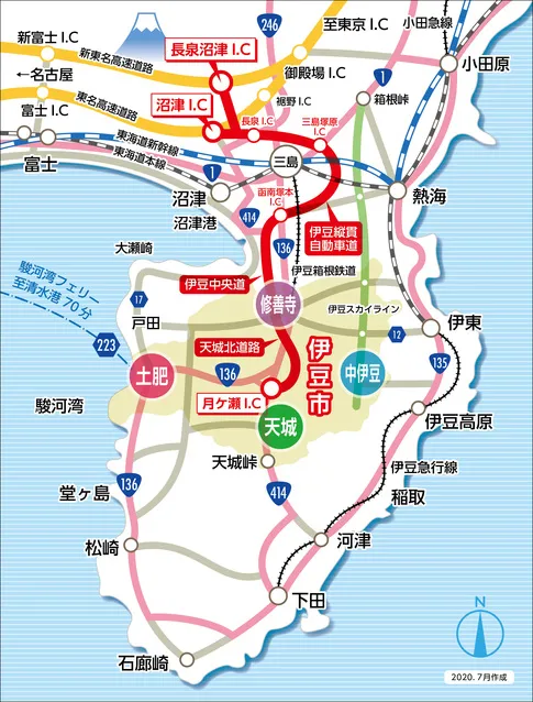 静岡県 伊豆下田あるく・あるけるマップ＆ニュース-観光あるき地図