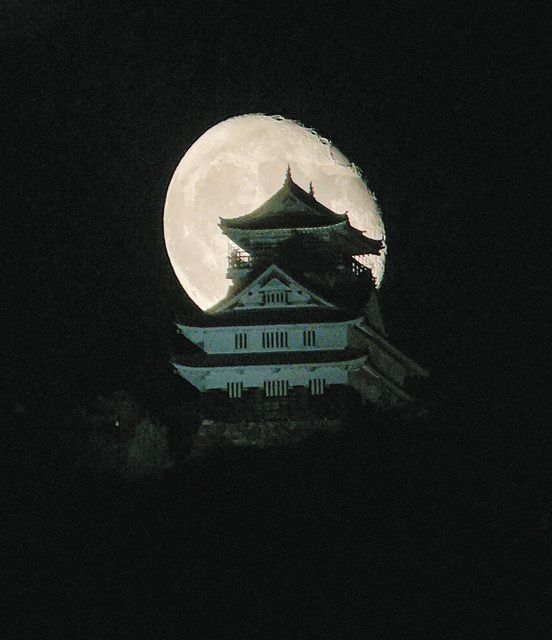岐阜城と月 ～重なりを追いかけて～GANREF