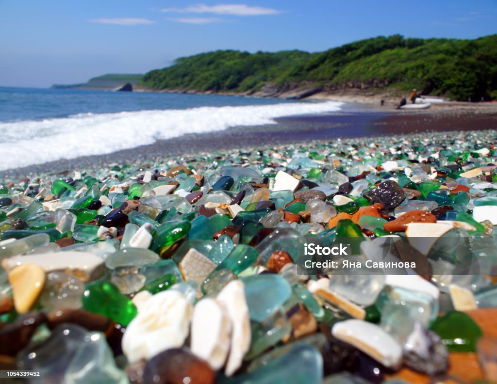 ロマンティックなグラスビーチ♪心任せに 心ゆくまで、カリフォルニアの風と共に