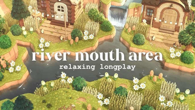 あつ森で川を繋げて浮島を作る方法TikTok