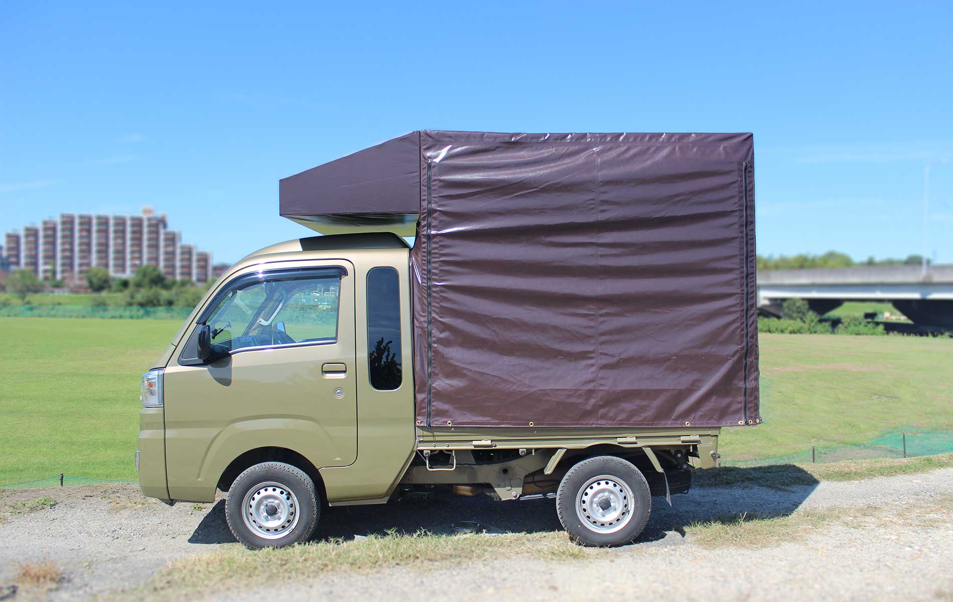 軽トラキャンピングカー 自作