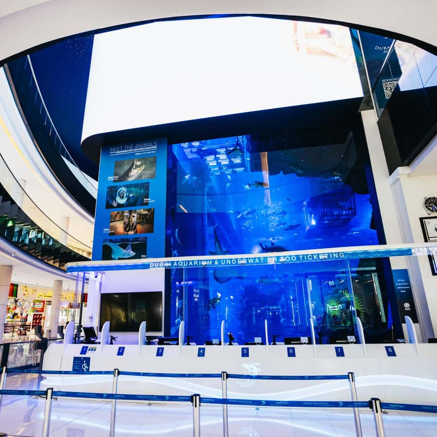 ドバイ水族館＆ブルジュ・ハリファ124階＆125階コンボチケットGetYourGuide