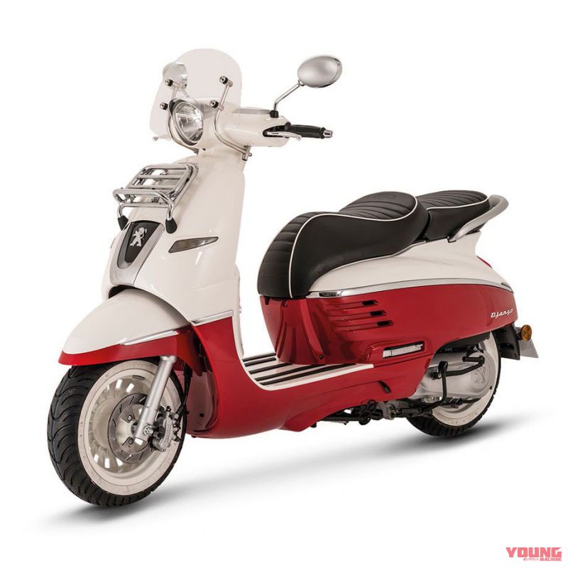 PGOおしゃれな125スクーター、Jbubu125duos ジェイブブ125デュオス