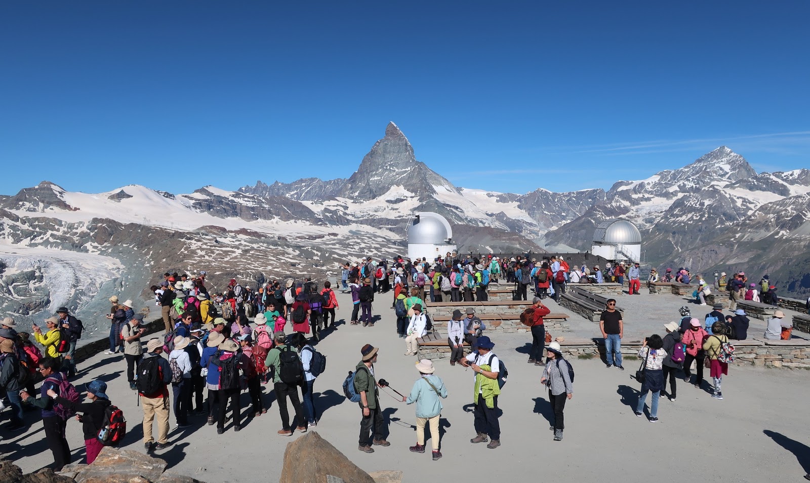 視察レポート ローザンヌからツェルマットまでの行き方＆マッターホルンを望むゴルナーグラート展望台へ スイス