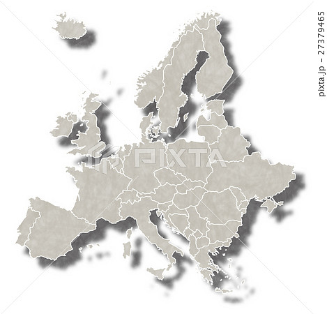 ヨーロッパのカラフルな政治地図：印刷可能なデジタルダウンロード - Etsy