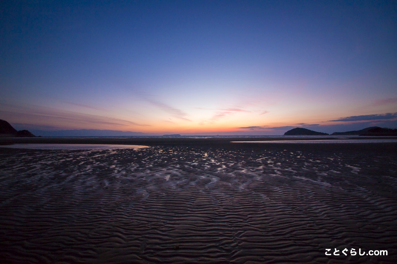 早朝の父母が浜トールペイントブログ きまぐれペイント生活