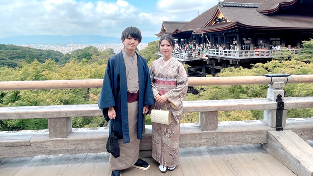 京都着物レンタル修学旅行生プラン安くてかわいい着物なら愛和服