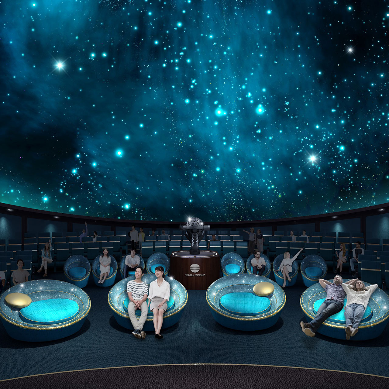 おとなのソロ部 ソロシートが話題！「コニカミノルタプラネタリアTOKYO」で“おひとりさまプラネタリウム”を満喫☆るるぶ&more