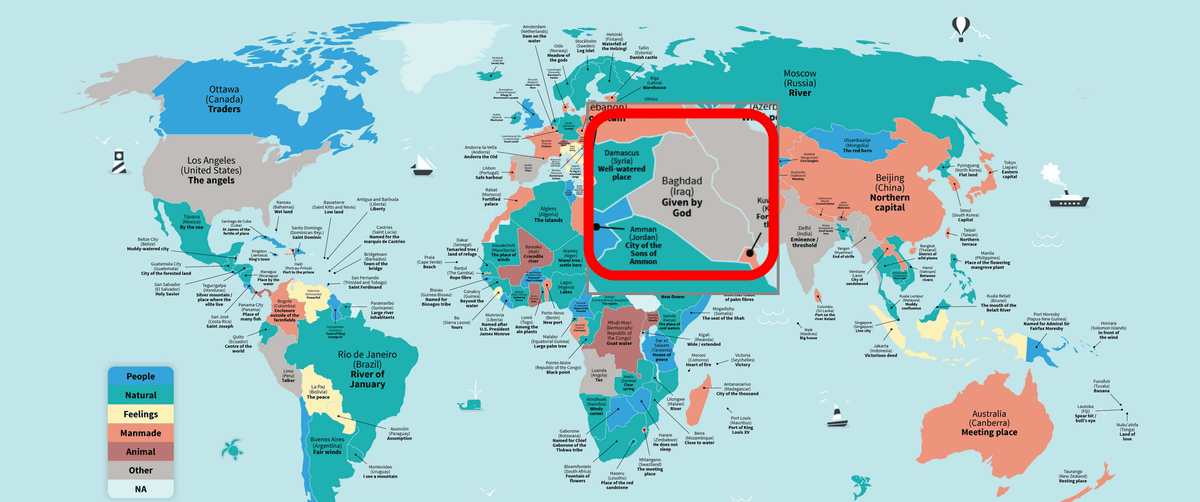 実は、ナイルもインダスもドナウも、実は「川」という意味だった。地名の謎がこの１冊でわかる！ 『カラー新版 地名の世界地図』