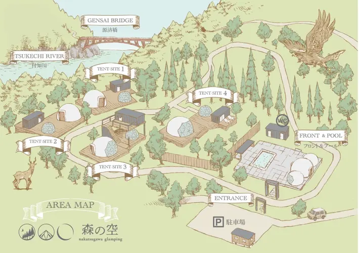 アオミキャンプ場 – 付知町観光協会直営キャンプ場