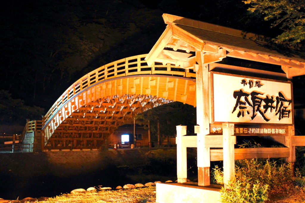 ナナブンノ春が来るのが楽しみな、道の駅「奈良井木曽の大橋」