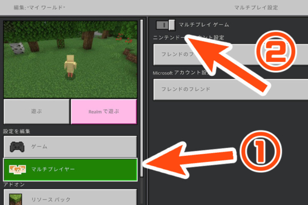 スイッチマイクラ2人プレイできない！左右に画面分割の遊び方や2人でやるには？樹林ブログ