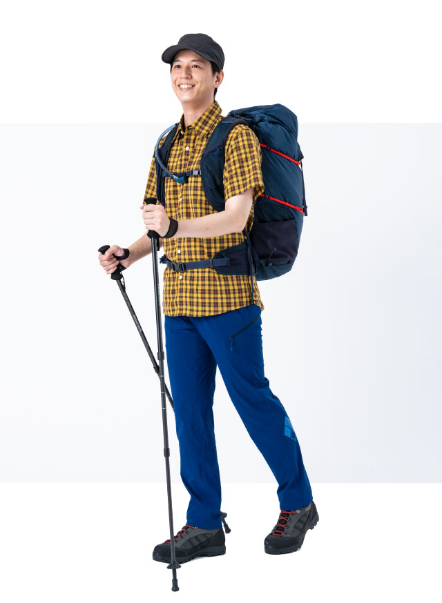 登山道具持ち物リスト図解ひとり登山