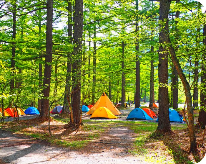 徳沢キャンプ場 – 上高地公式ウェブサイト