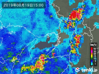 大阪の雨雲レーダー 予想60時間- ウェザーニュース
