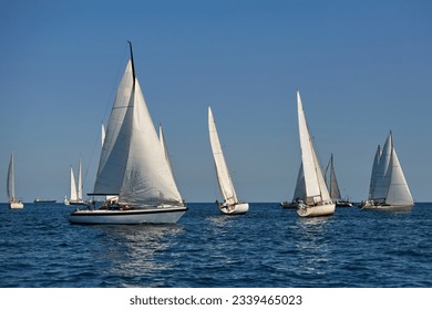 ダウンロード 高級ヨット, 夕方, 日没,