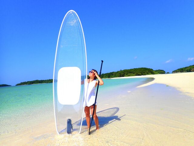 クリアサップツアー石垣島でアクティビティ・ウミガメシュノーケル・サンセットサップならマーレ石垣島