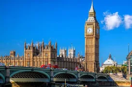 夜のビッグベンとウェストミンスター宮殿 ロンドンの風景Beautiful Photo.net世界の絶景 美しい景色