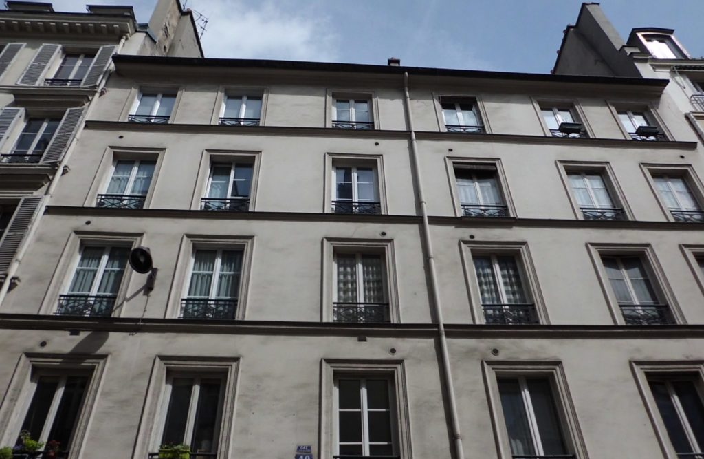 メゾンドフランス私の住んでいたパリのアパルトマン