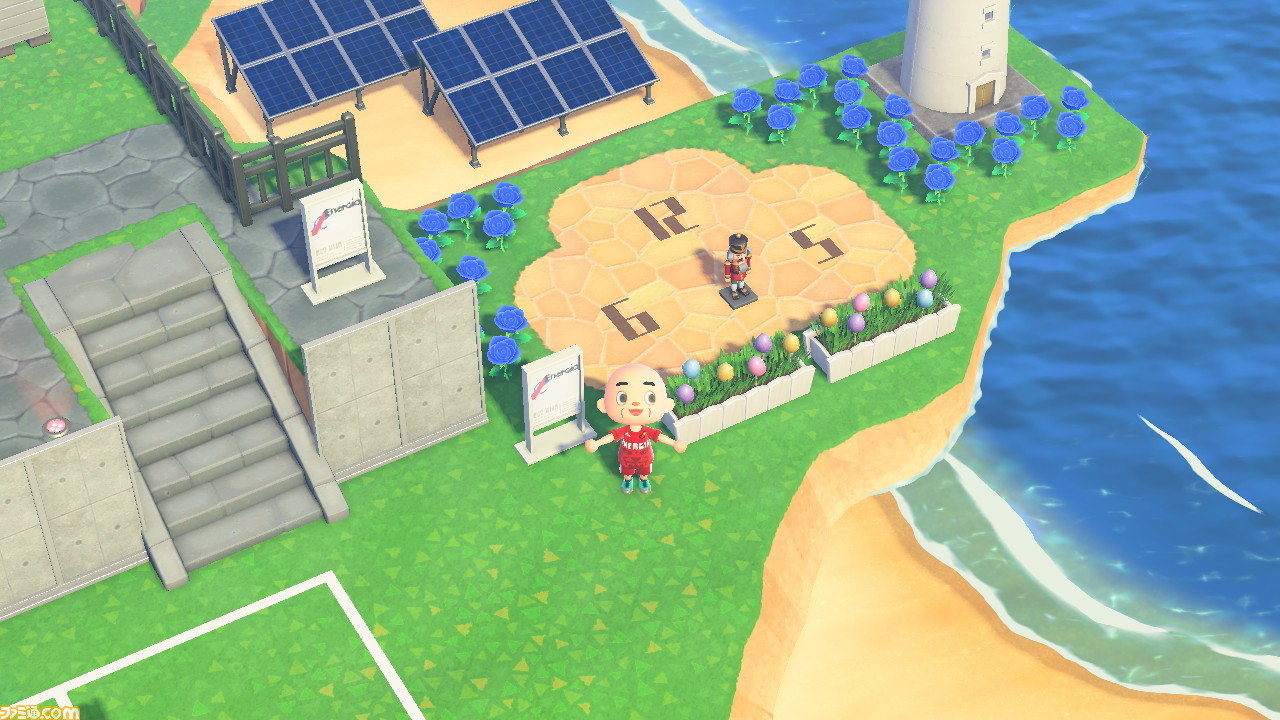 あつ森 広場家具を使ったキッチンカーFood Truck Market