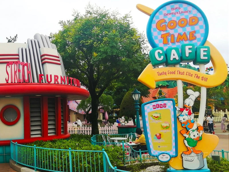 ヒューイ・デューイ・ルーイのグッドタイム・カフェ キャステルCASTEL ディズニー情報
