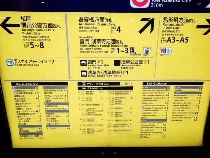 浅草駅 東京メトロ銀座線 -日本駅巡り紀行