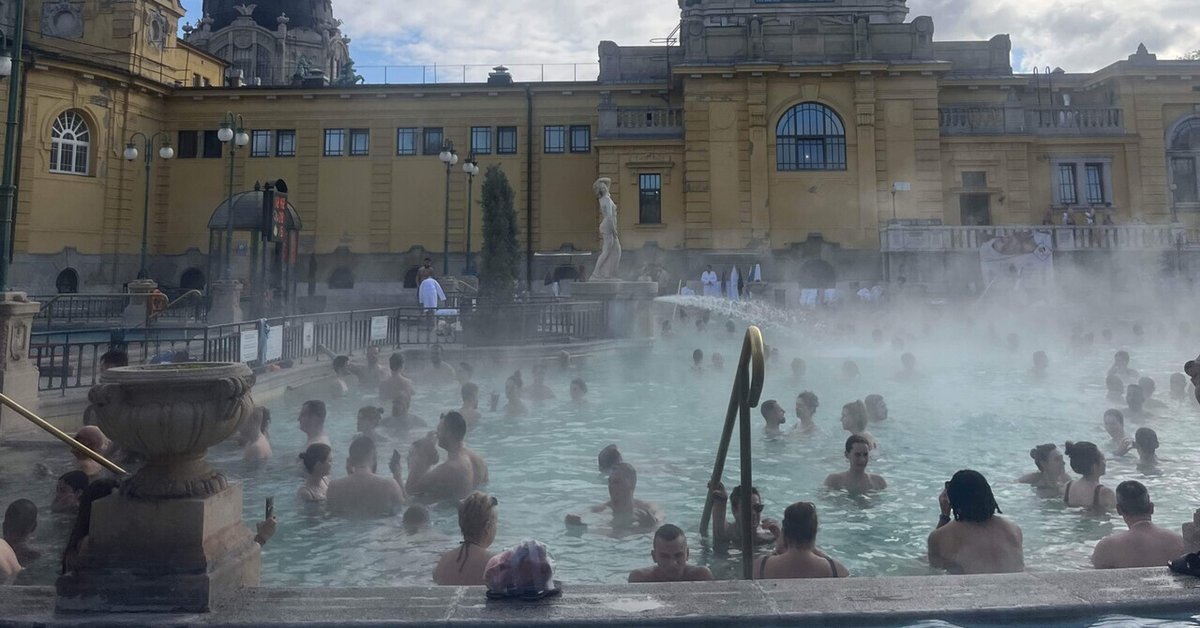 ヨーロッパ周遊 セーチェーニ温泉のチケット・ロッカー・持ち物・温泉近くのおいしい名店を紹介 グルメ旅 🇭🇺ハンガリ