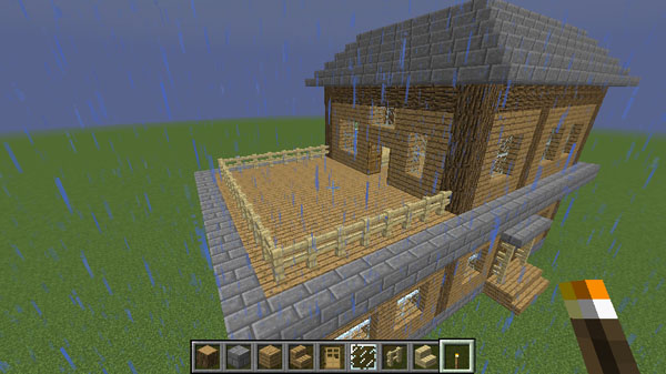 マイクラ おしゃれな家の作り方簡単に作れる拠点 統合版マインクラフトswitch