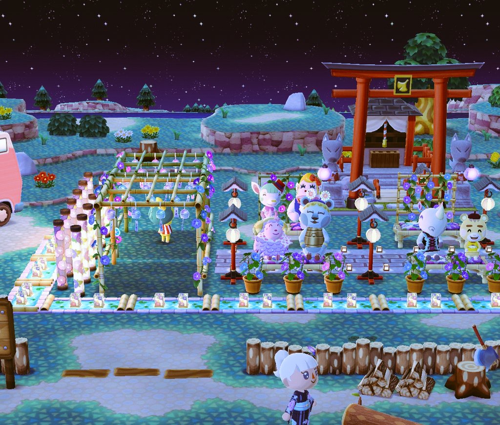 ポケ森 春夏秋冬が美しい！桜の木で四季の移ろいを表現したレイアウトが話題にポケ森攻略ガイド