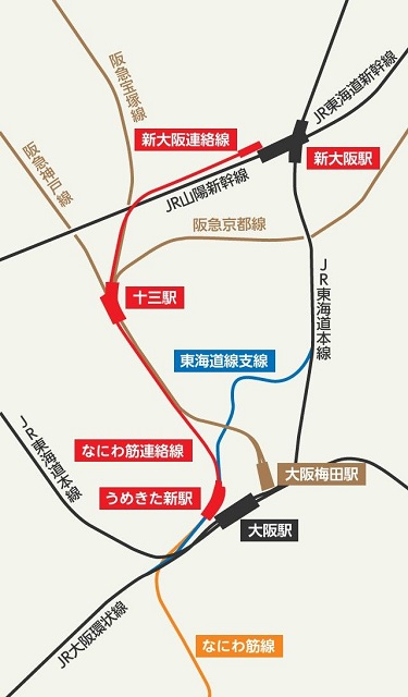 なんばに待望の新駅！大阪中心部の新路線「なにわ筋線」とは？ぶらっとなんば