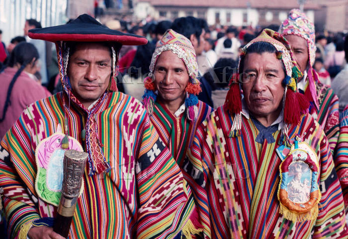 Amazonエルグストペルー ポンチョ フード付き 民族衣装 PO-S06