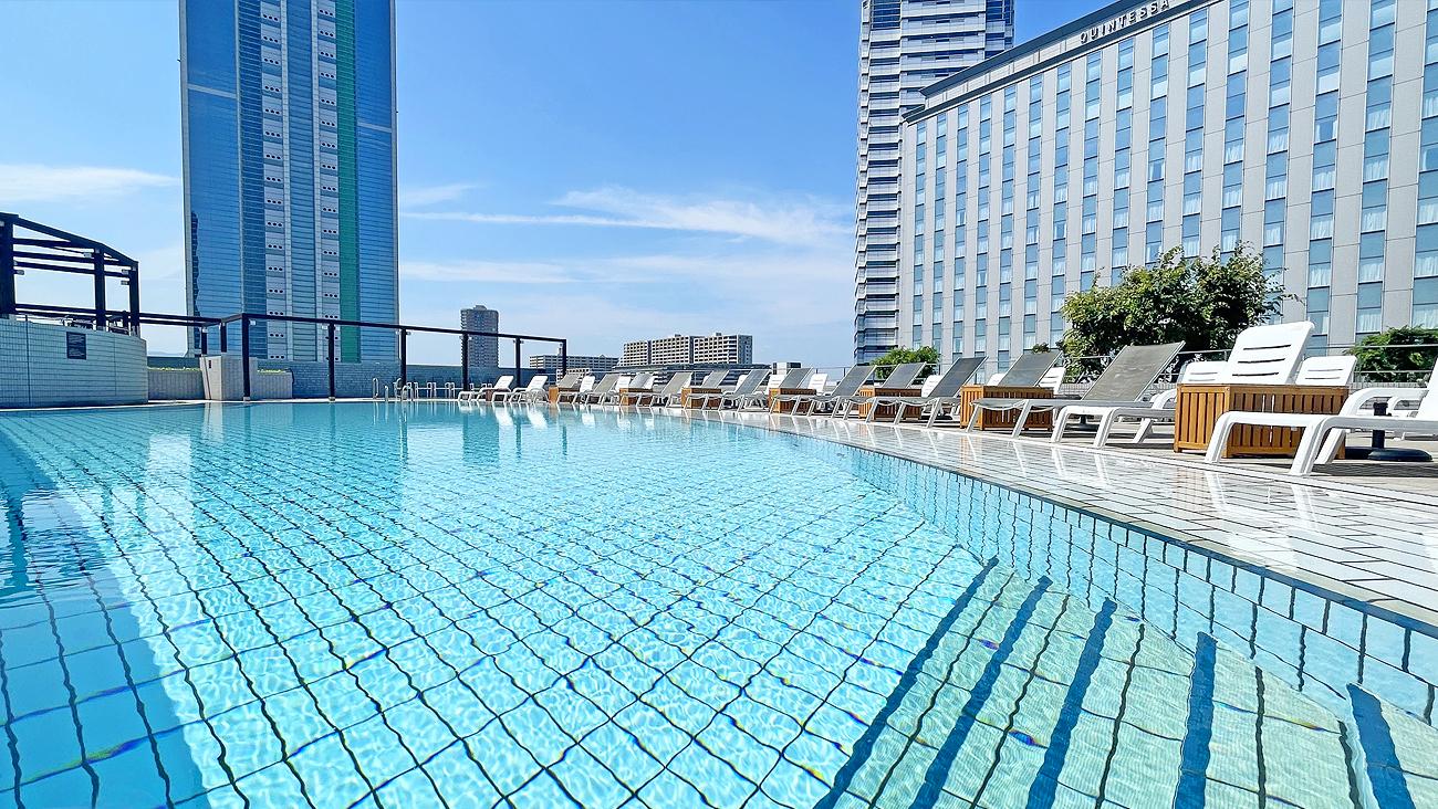 施設案内◇屋上の絶景プールパシフィックモナーク Pacific Monarch