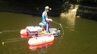 フロートボートカートップ化釣りバカはただのバカ