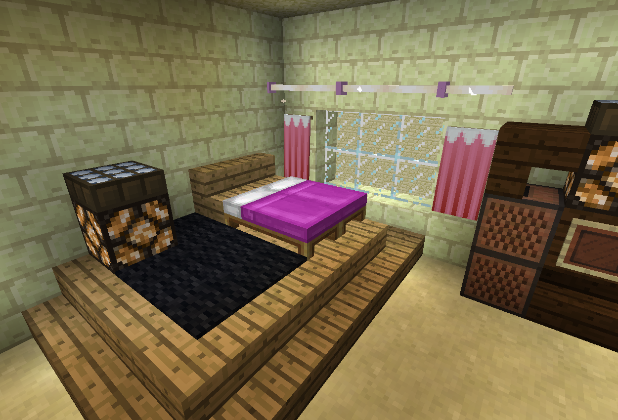 マインクラフト 建築初心者でも作れる！オシャレな家の内装の作り方を紹介マイクラモール